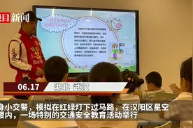 模拟交通现场，学习安全知识，周末这群小朋友当起小小“交警”图片