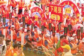 碧波竞渡，龙舟喧豗！揭阳市首届龙舟民俗文化周“重头戏”龙舟巡演成功举办图片