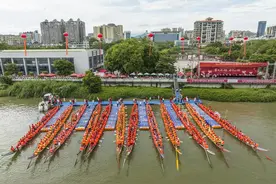 赛龙夺锦、力争上游！揭阳市首届龙舟民俗文化周热闹开场图片