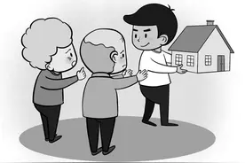 老两口把房子赠与儿子，又后悔了...... 赠出的房产想要回难了图片