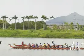 海丰县龙舟邀请赛开赛在即，参赛队伍备战忙图片