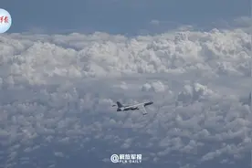 震撼！轰-6K视角带你看祖国大好河山图片