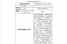 江西银行被罚810万：信贷资金违规用于购买本行股权等图片