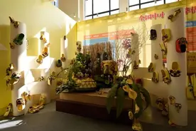 端午到，虎头俏~来看青浦这个学校的创意虎头鞋图片