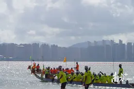 “十二生肖”之间的较量，汕尾海上再响龙舟鼓图片