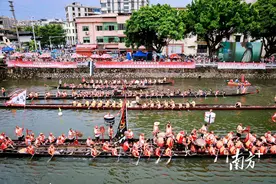 南海大沥盐步锦龙盛会开锣，591岁老龙迎“契仔”回访图片