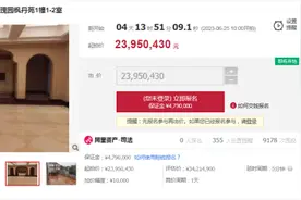现场直击！估价3400多万的绿城豪宅，背后牵扯40亿诈骗大案图片