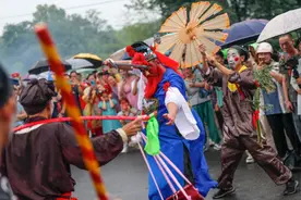 徽州区：传统民俗“跳钟馗” 品味非遗过端午图片