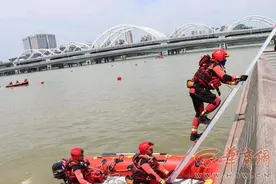 提升水域救援专业能力 西安消防开展多阶段水域救援培训图片