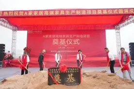 江西南康一高端家具生产制造项目开工奠基 总投资30亿元图片