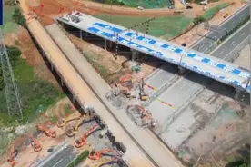 武汉绕城高速公路改扩建：14座上跨天桥今天同步拆除图片