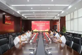 中建电商云筑总裁智建鹏一行到中国建筑绿色产业园参观交流图片