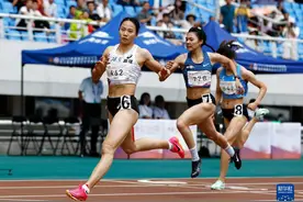 田径——全国冠军赛：女子200米赛况图片