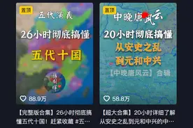 90后程序员深夜变身历史博主，两年做出26小时超长“短”视频，火了图片