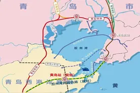 望岳谈丨山东第二大火车站红岛站启用，青岛有了强劲“高铁心脏”图片