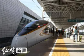 快讯｜坐上高铁去石家庄！G3681/4次列车由沧州西站准时发车图片