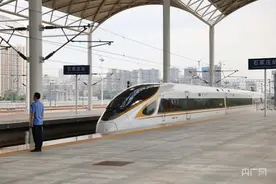 首发！沧州西至石家庄间G3681/4次高铁动车组开行图片