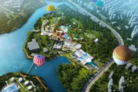广东南湖游乐园改造正式开工图片