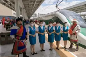 青藏铁路西格段正式进入动车时代图片