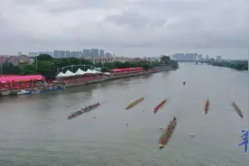 “龙腾东江水 品质江滨城”东莞高埗镇2023年龙舟锦标赛举行图片