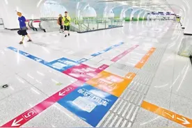 武汉最大地铁站换乘更便捷了图片