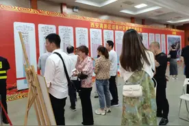 西安高新区细柳街道训善村回迁安置选房工作启动图片