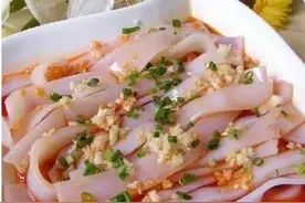 平舆特色小吃之二：豌豆凉粉图片