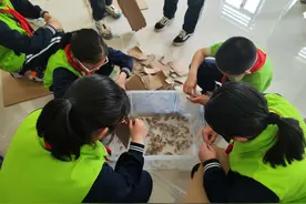 荣成青山小学开设纸笸箩特色课程图片