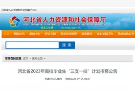 1250名！河北省“三支一扶”7月7日开始报名，附最新岗位表→图片