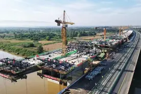 按下“快进键”全力“冲刺跑”——陕西交控建设管理公司在建项目掀起大干热潮图片