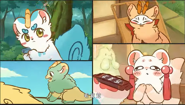 蜡笔看铠甲勇士刑天（有兽焉于是毛茸茸们能团圆）