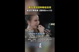 歌手李玟因抑郁症去世，重温经典歌曲《想你的365天》图片