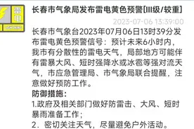 @吉林人注意！这些地方将出现冰雹、8级以上雷暴大风或短时强降水图片