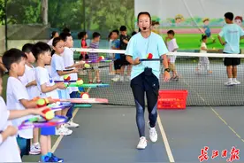 夏令营开营第一天，孩子们玩得“飞”起！图片