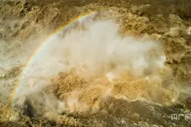 瞰山西|水量大增！壶口瀑布再现壮美瀑布群景观图片