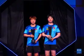WTT球星挑战赛卢布尔雅那站：王艺迪/蒯曼夺得女双冠军图片
