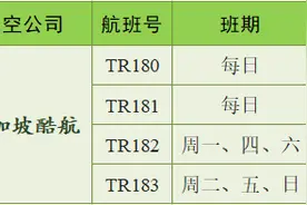 7月15日起，南京—新加坡，每周10班！图片