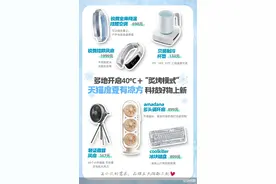 出门不怕热！挂腰空调、挂脖风扇、急速降温杯垫等清凉神器在天猫上新图片
