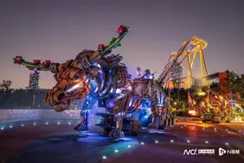 长隆欢乐世界夜场回归，推出九大潮玩打卡装置！图片