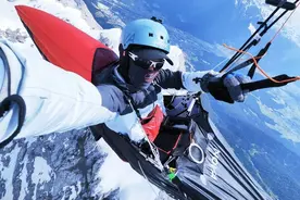 双城齐飞 川渝同翔｜中国首位红牛X-ALPS极限赛选手宋俊明：以鹰的视角看风景是一种极致的乐趣图片