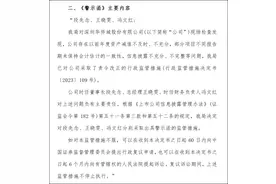 因资产减值信披不及时等问题，央企华侨城曾经的前三把手被证监局“追责”图片