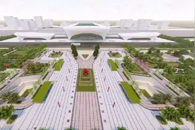 占地135亩！临沂北站要建站前北广场图片