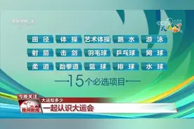 大运来了·一起认识大运会图片