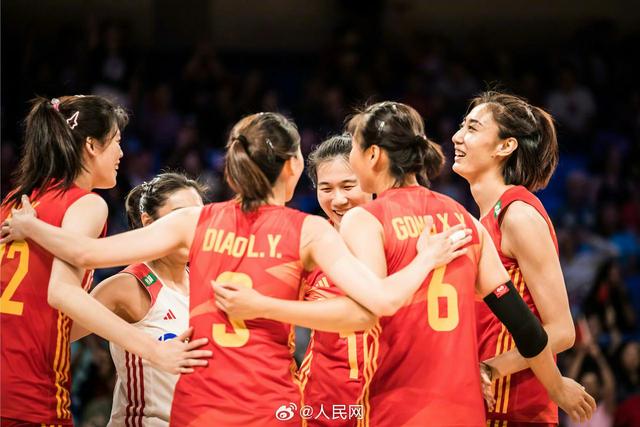 昂首挺进四强！世联赛中国女排3比1战胜巴西女排
