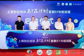 上海创业培训“马兰花计划”首届SYB培训班今天正式开班图片