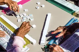 麻将塑造美国图片