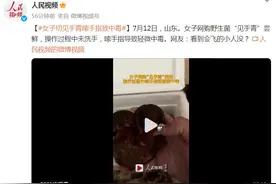 女子切野生菌“见手青” 嗦手指致中毒图片