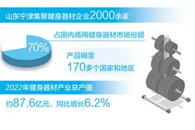 国内市场份额占7成，山东宁津商用健身器材为啥能？图片