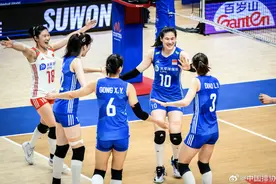 晋级决赛！中国女排世联赛3比0战胜波兰图片