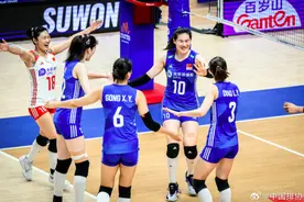 中国女排世联赛3比0战胜波兰队，决赛将于北京时间7月17日6时30分展开图片
